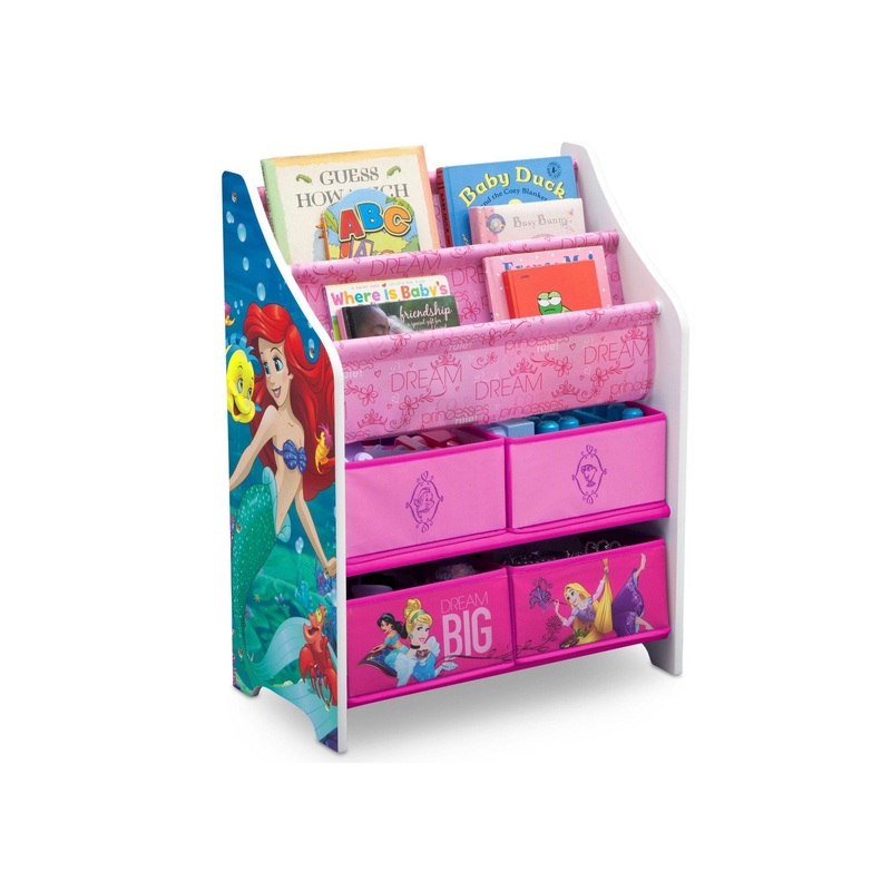 Princess Book & Toy Organizer