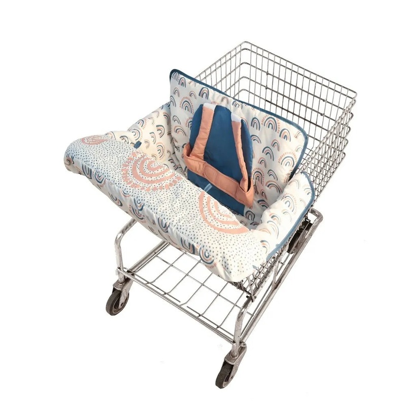 Shopping Cart and High Chair Cover – Rainbow (See Description)