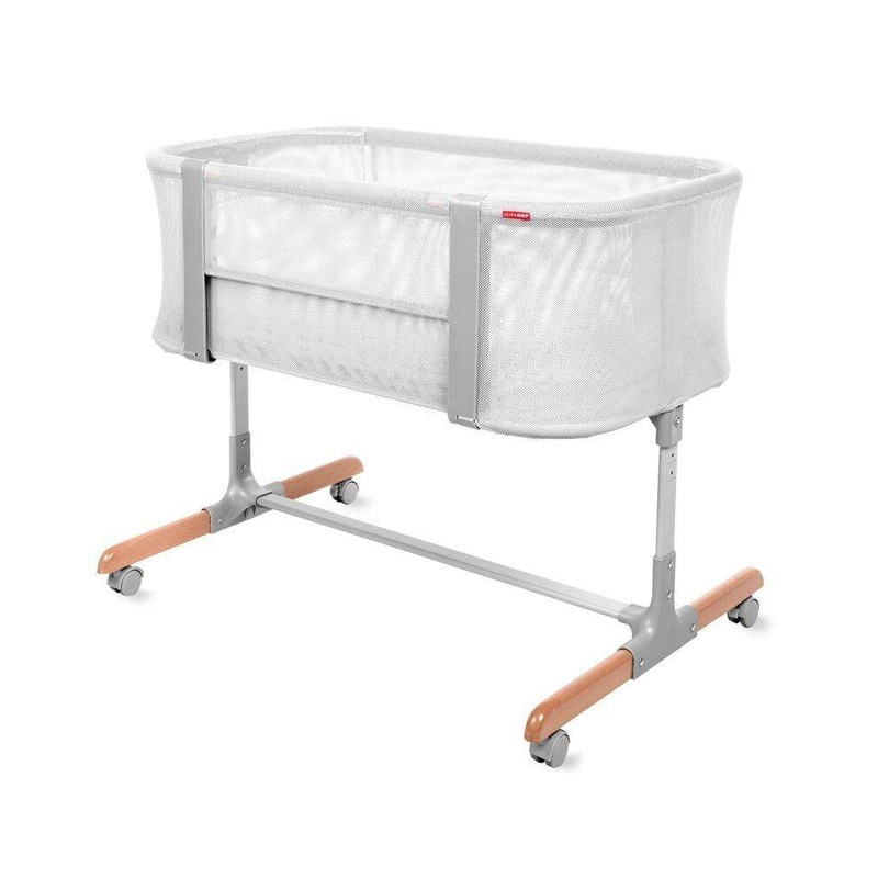 Skip Hop Cozy-Up 2-In-1 Bedside Sleeper & Bassinet