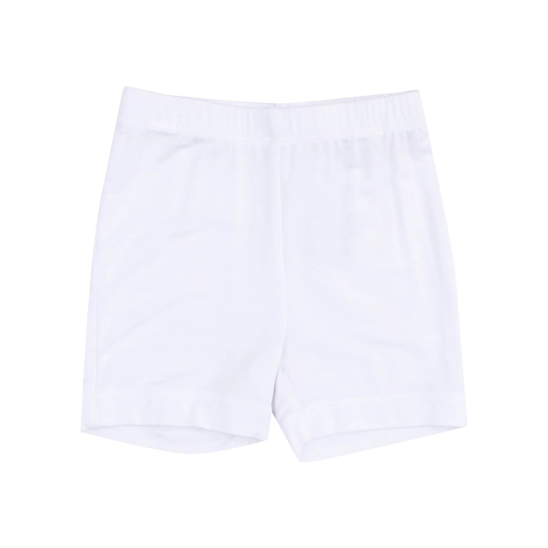 White Bike Shorts