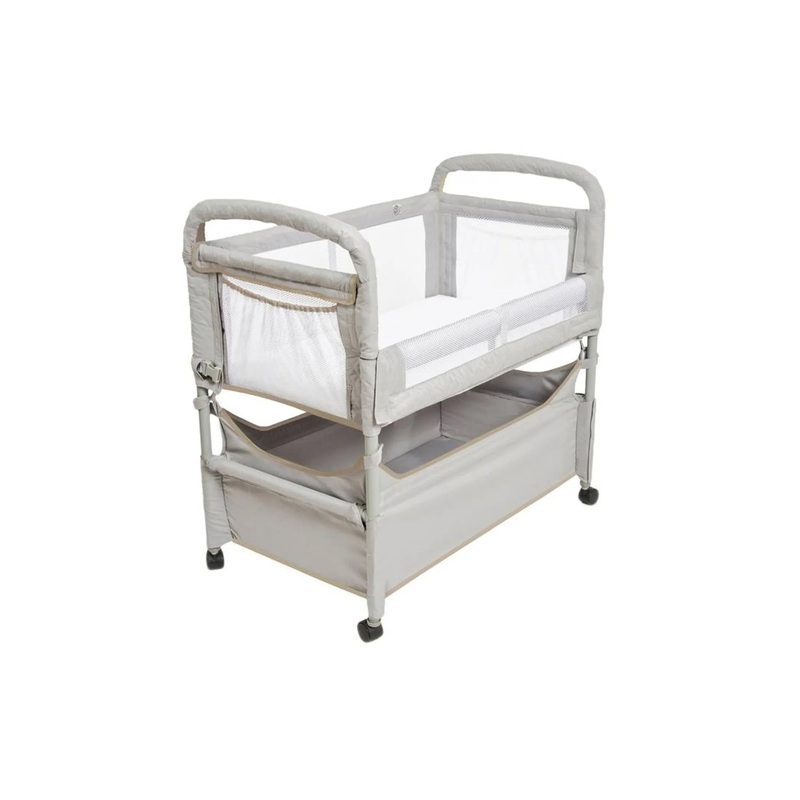 Arm’s Reach Clear-Vue Co-Sleeper Bassinet – Gray