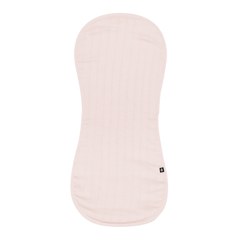 Bamboo Muslin Burp Cloth in Blush