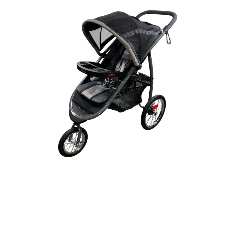 Graco FastAction Fold Jogging Click Connect Stroller, 2022, Gotham