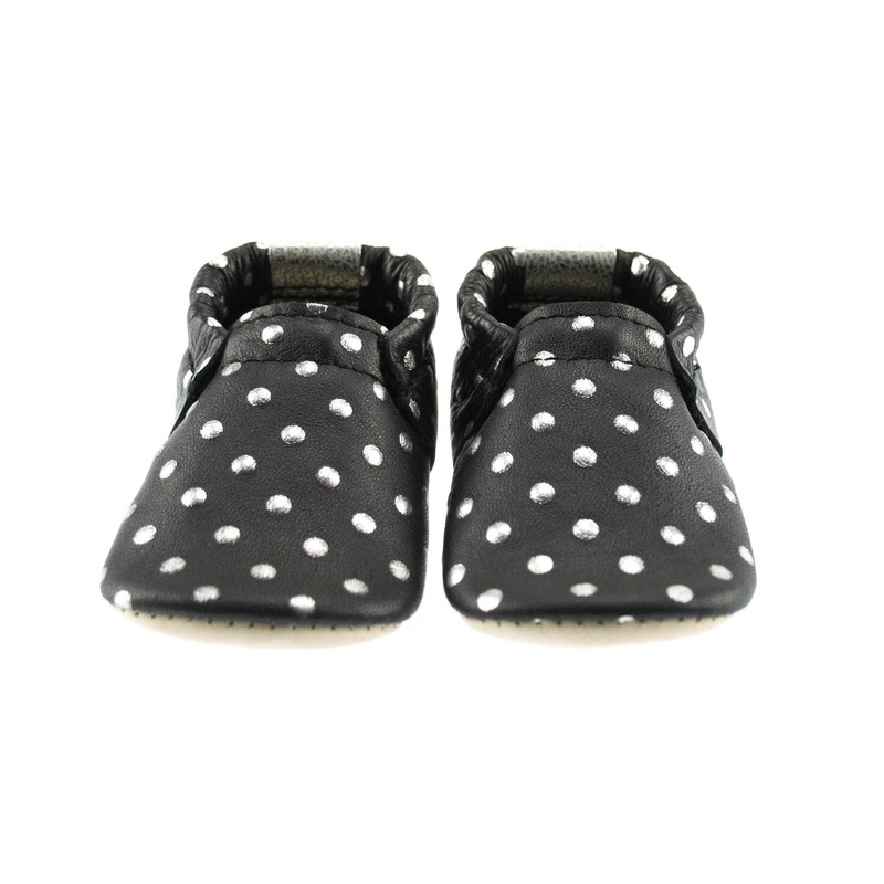 Infinity Sliver Dots Soft Soles