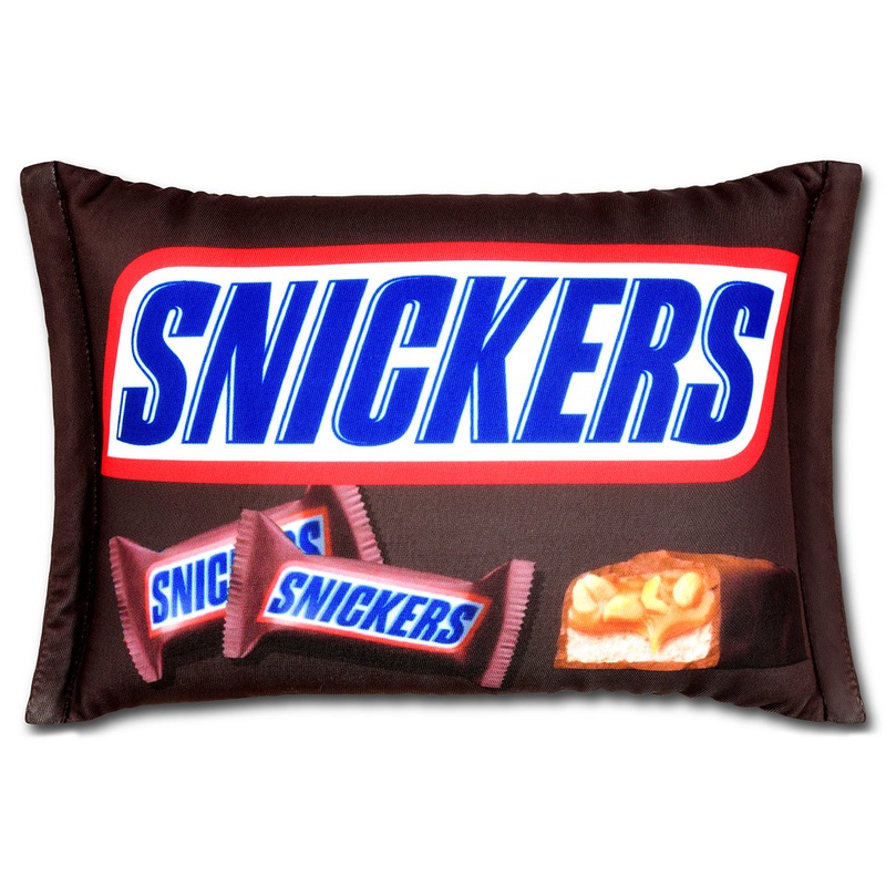 Iscream Snickers Candy Microbead Plush