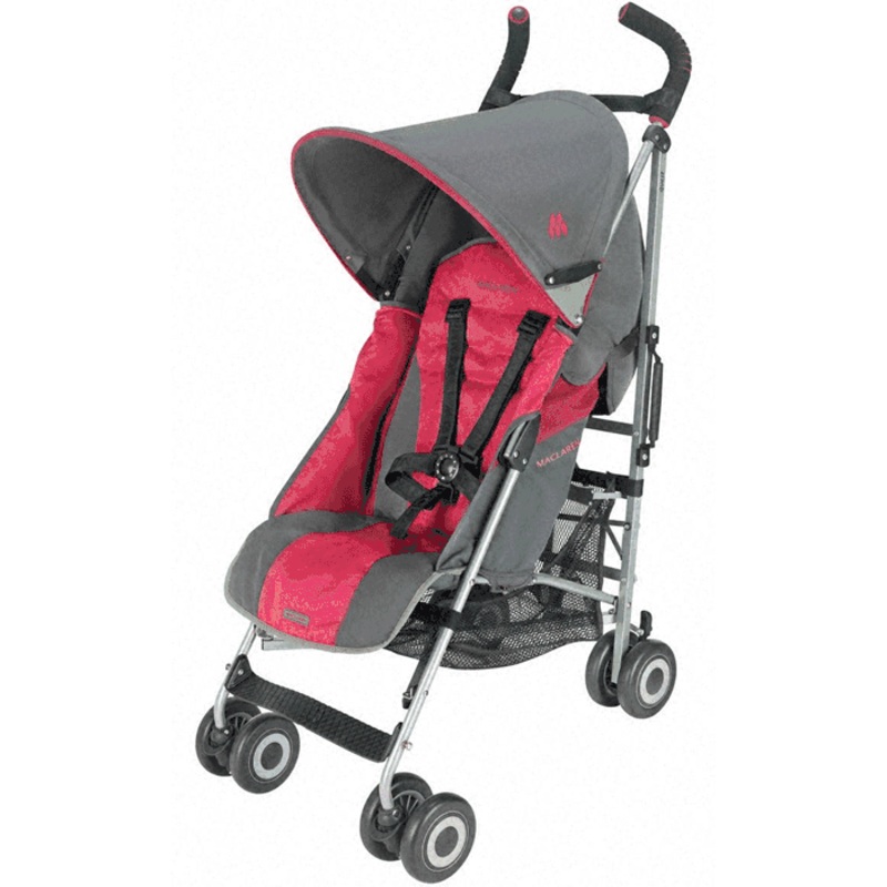 Maclaren Quest Sport Stroller Charcoal Raspberry
