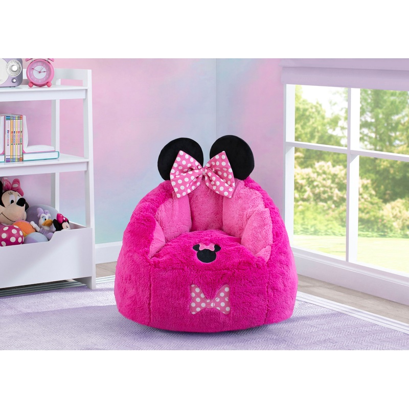 Minnie Mouse Cozee Figural Chair, Toddler Size (for Kids Up to 6 Years Old)