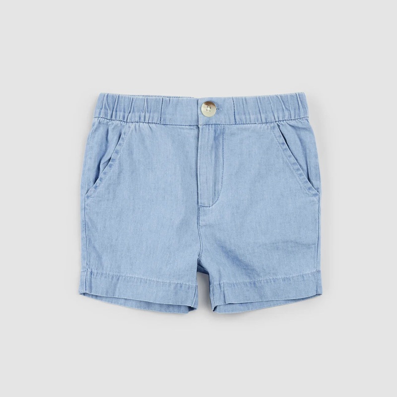 Sky Chambray Shorts