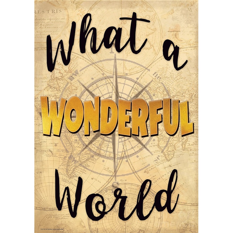 What a Wonderful World Positive Poster(C)