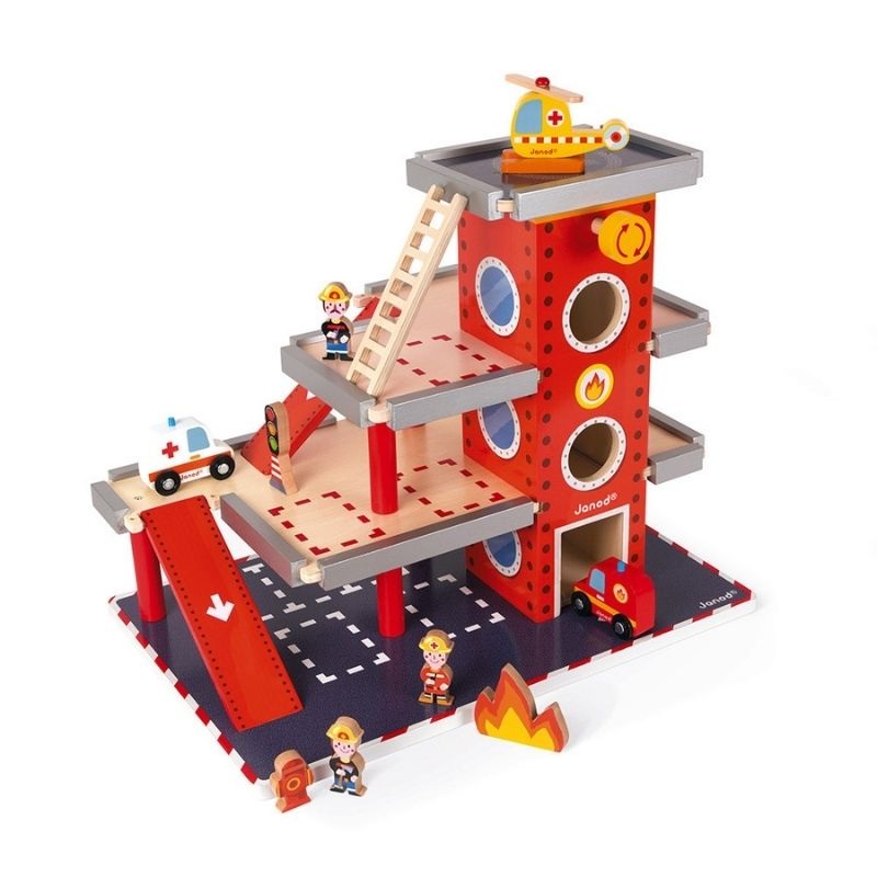 Wooden Fire Station