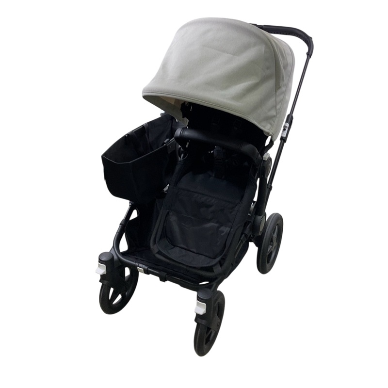 Bugaboo Donkey 5 Mono Stroller, 2022, Black, Midnight Black, Misty White