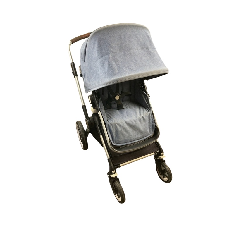 Bugaboo Lynx Stroller, Aluminum, Blue Melange, unknown, Blue Melange