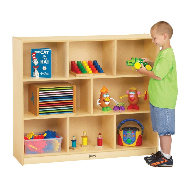 Jonti-Craft Mega Mobile Single Storage Unit