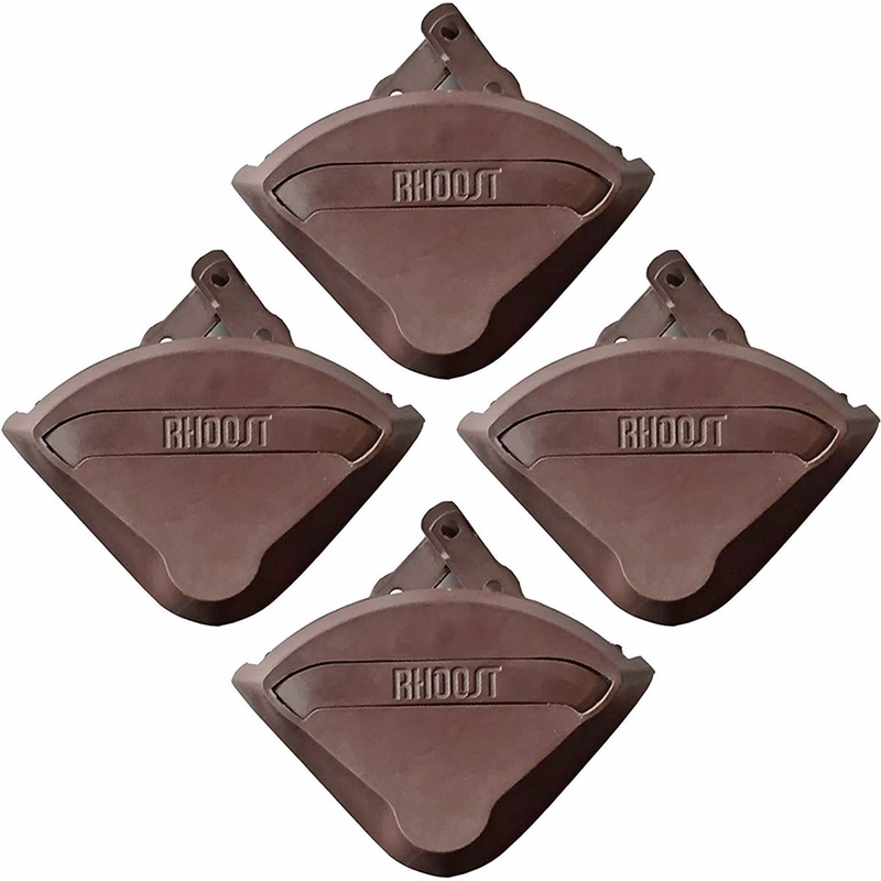 Rhoost Adhesive-free Corner Protector 4-pack – Brown