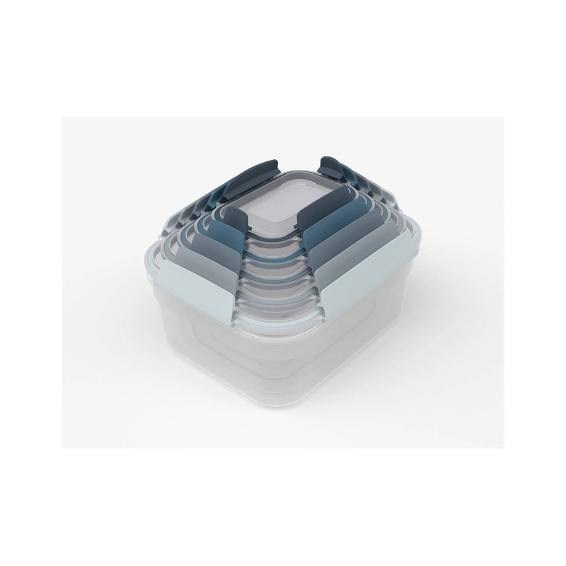 10pc Nest Lock Food Storage Container Set Sky