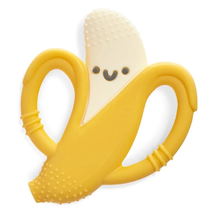 Chew Crew Silicone Handle Teether – Banana