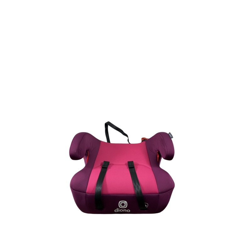 Diono Solana 2 Backless Booster Seat, Pink, With LATCH, 2024
