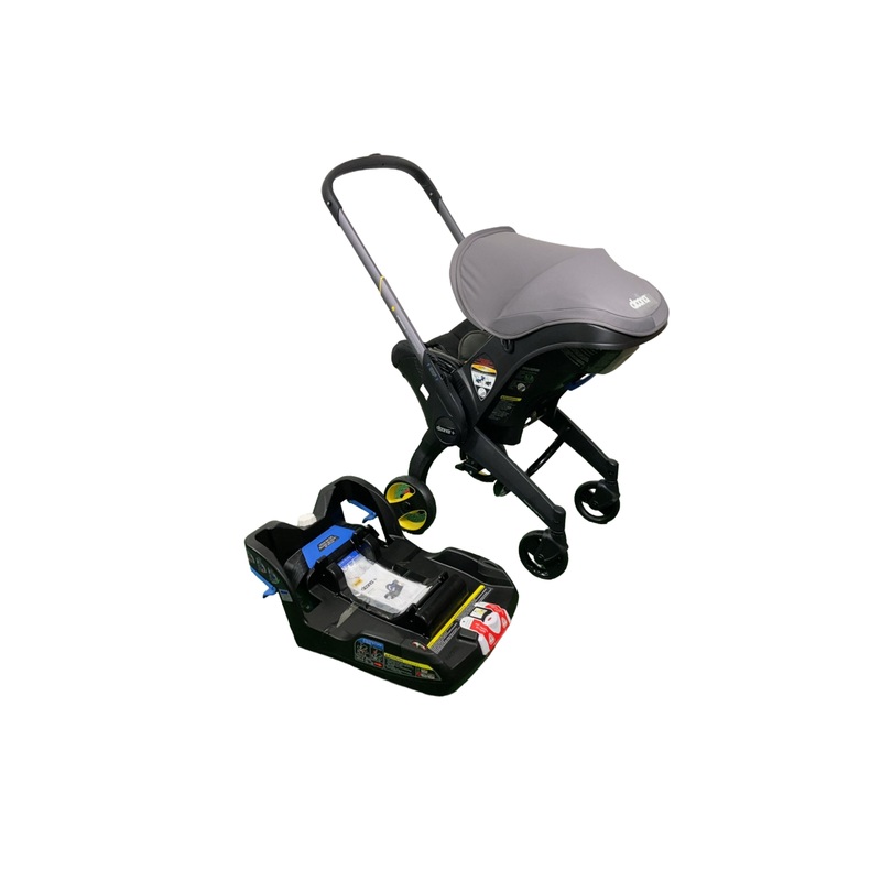 Doona Infant Car Seat & Stroller Combo, 2022, Grey Hound
