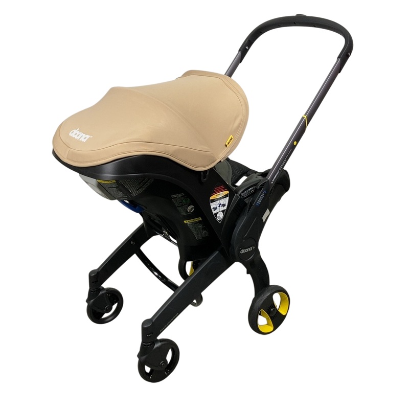 Doona Infant Car Seat & Stroller Combo, 2024, Sahara Sand