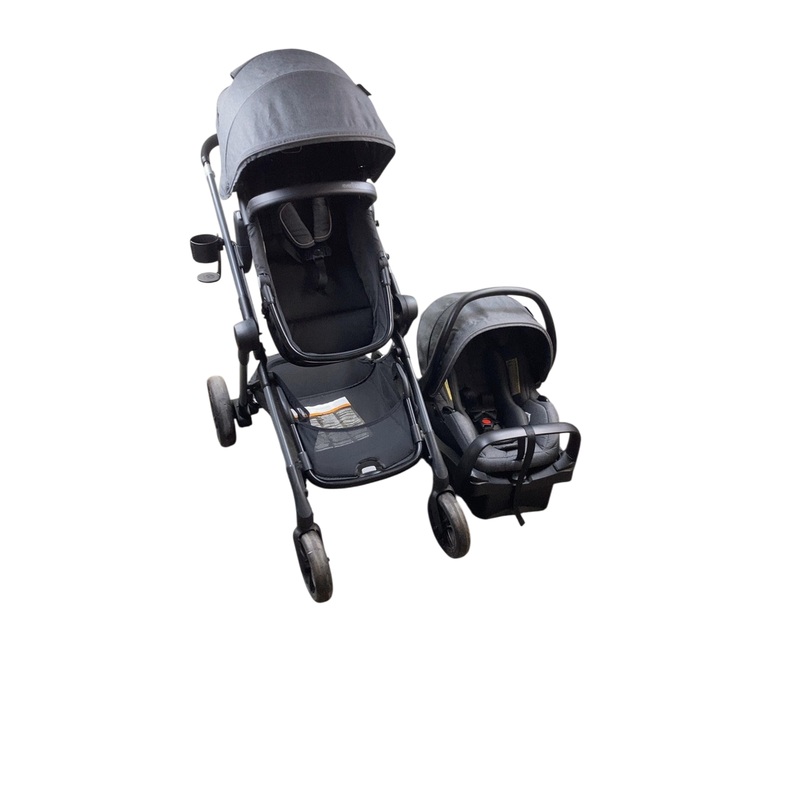 Evenflo Pivot Xpand Modular Travel System Stroller, 2023, Sabino Gray