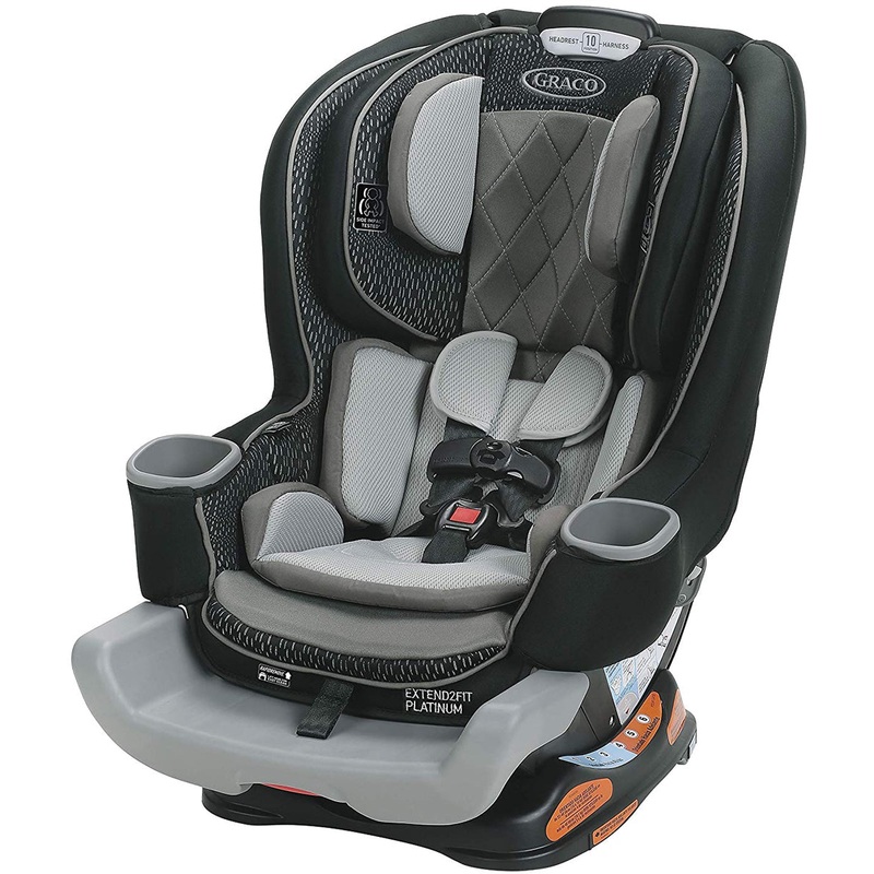 Graco Extend2Fit Platinum Convertible Car Seat – Hurley