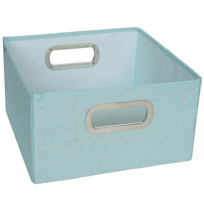 JJ Cole Storage Box 6.5″ – Blue Heather