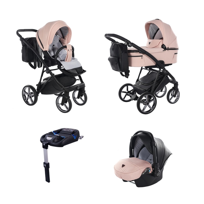 JUNAMA AIR PINK – 4IN1 (INCLUDES CAR SEAT & ISOFIX BASE)