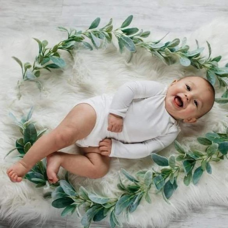 Kyte Baby – Long Sleeve Bodysuit – Cloud