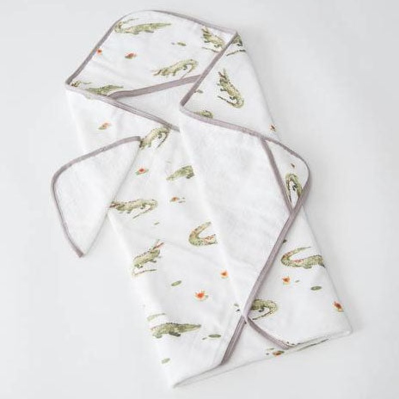 Little Unicorn Cotton Hooded Towel & Washcloth – Gators