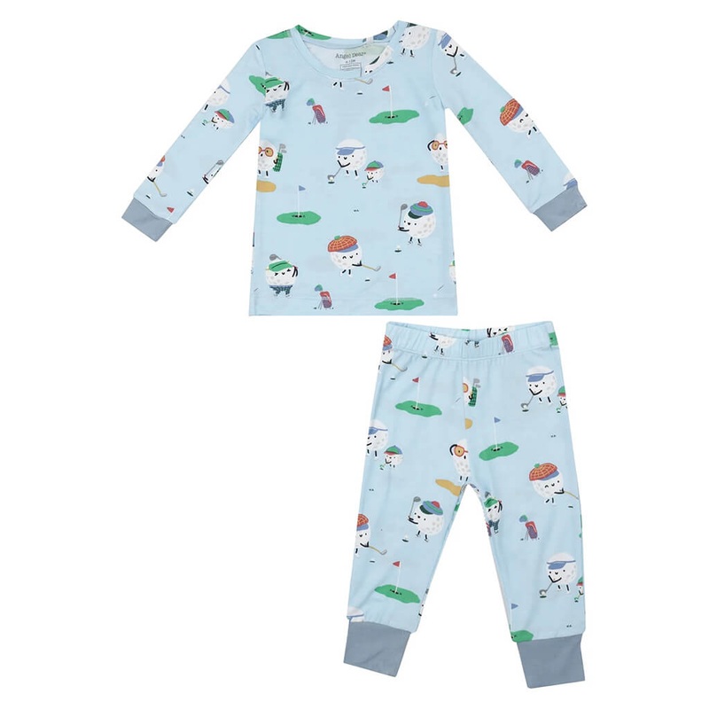 Long-Sleeve Pajama Set Golf Pro