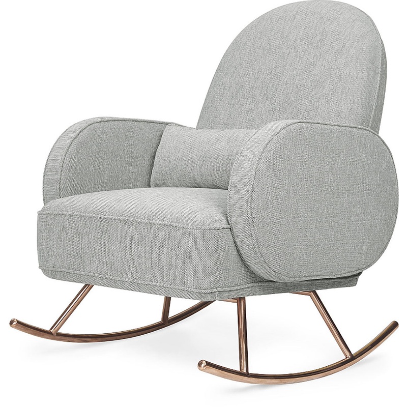Nursery Works Compass Rocker – Light Grey Weave