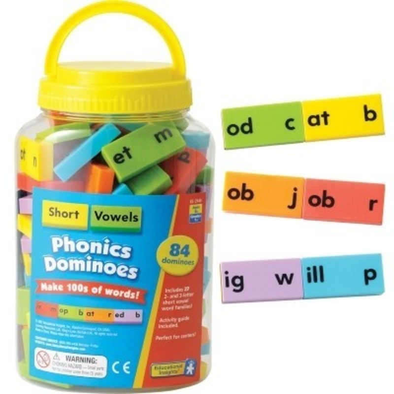Phonics Dominoes – Short Vowels