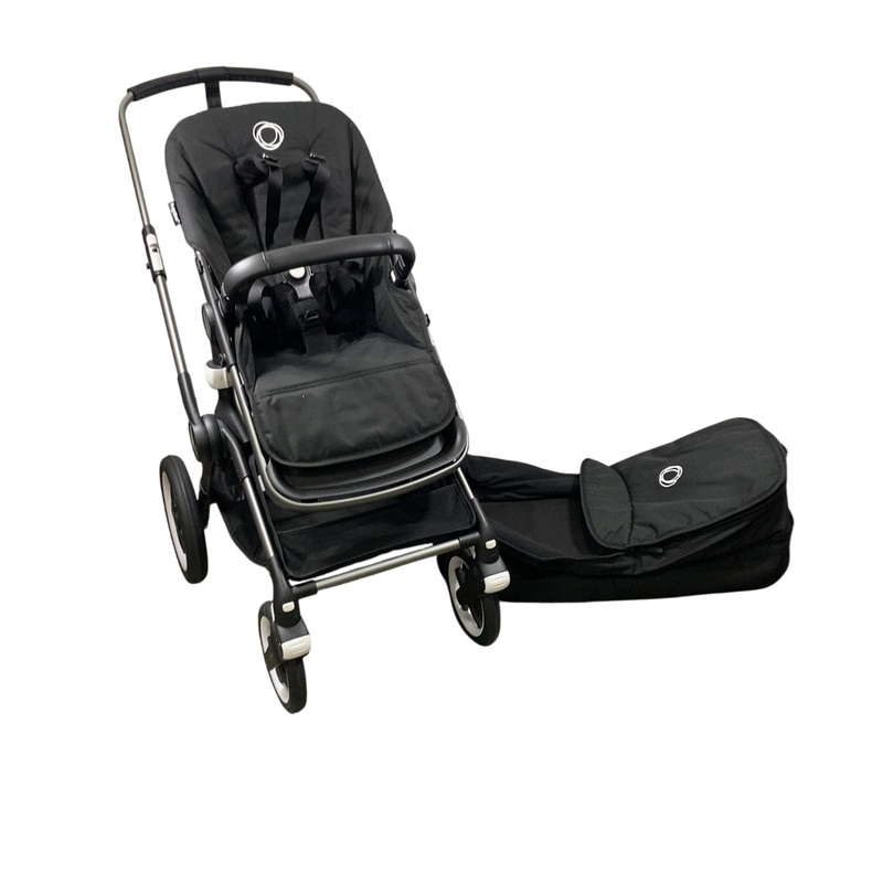 Bugaboo Fox 3 Stroller, 2021, Graphite, Midnight Black