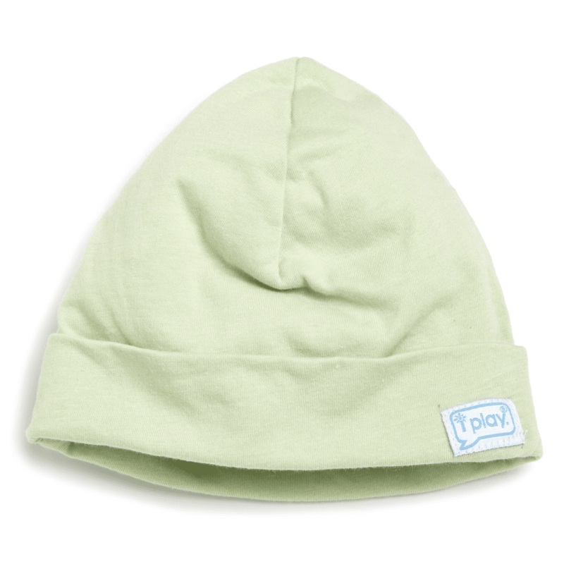 iPlay Knit Cap – Sage (Preemie)