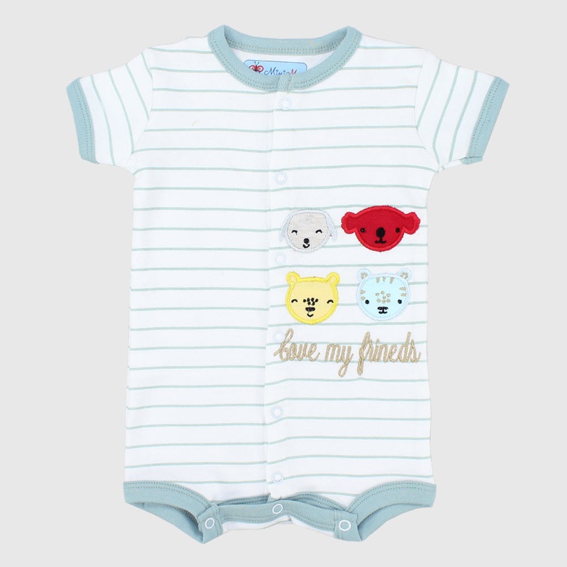 “Love My Friends” Short-Sleeved Romper