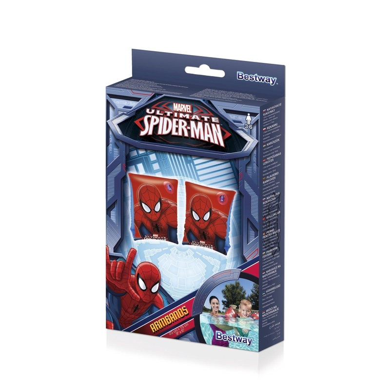 MARVEL ULTIMATE SPIDER-MAN Swim Bands for Kids 9″ x 6″ 3-6 Years