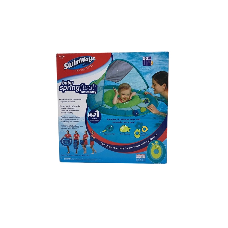 SwimWays Baby Spring Float with Sun Canopy