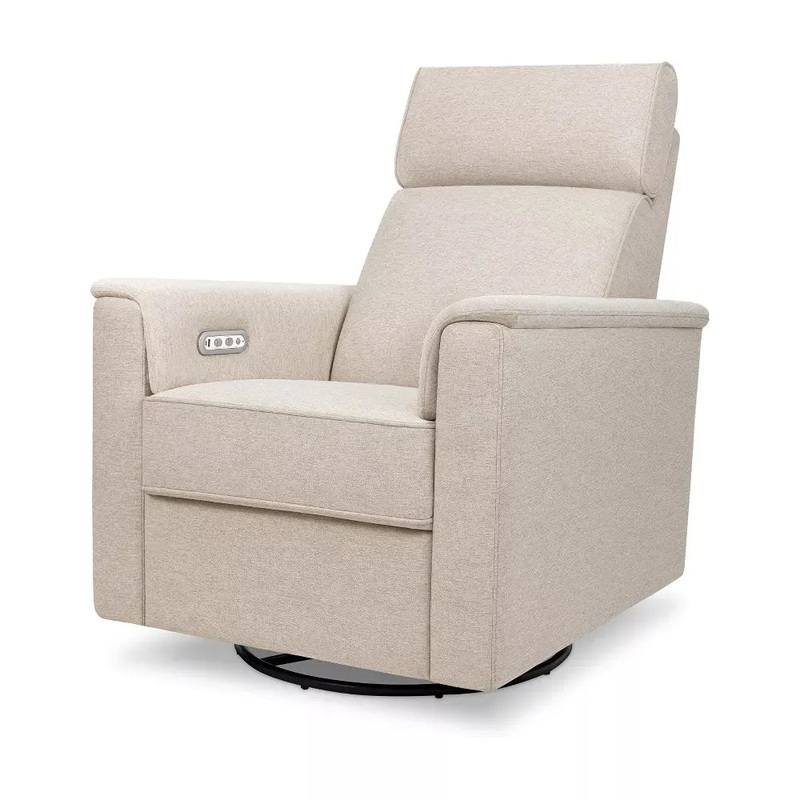 Willa Plus Power Glider Recliner w/ Power Headrest – Performance Beach Eco-Weave