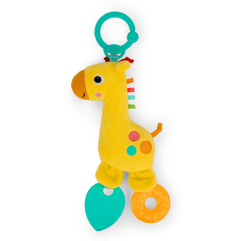 Bright Starts Safari Soother Rattle & Teether Toy – Giraffe