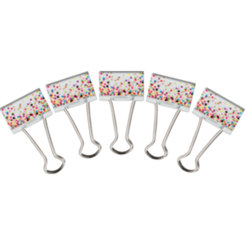 Confetti Medium Binder Clips(C)