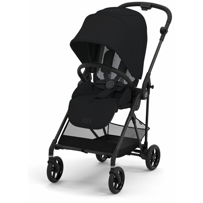 Cybex OPEN BOX Melio Carbon 3 Stroller – Moon Black