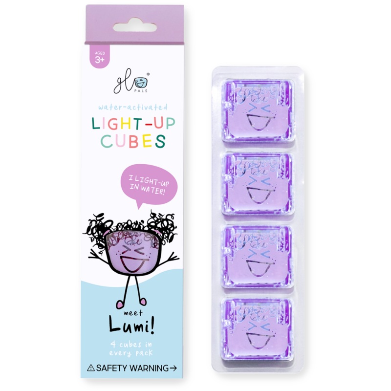 Glo Pals 4-Pack Purple (Lumi)