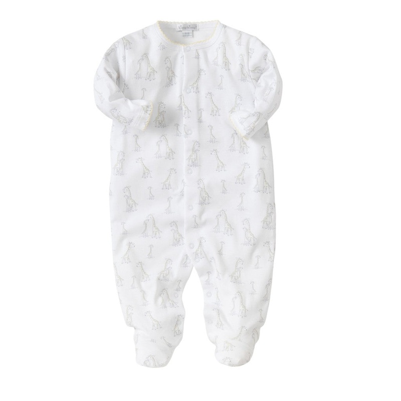 Kissy Kissy Print Footie Giraffe Generations
