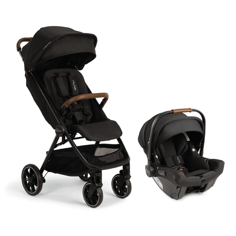 Nuna – Pipa Urbn + TRVL LX Stroller Travel System – Caviar