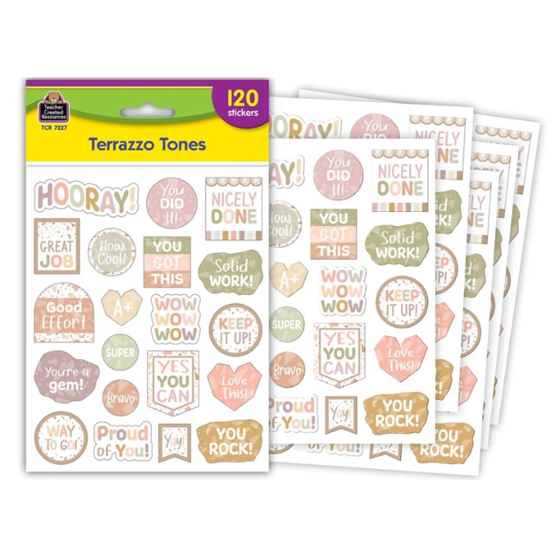 Terrazzo Tones Stickers