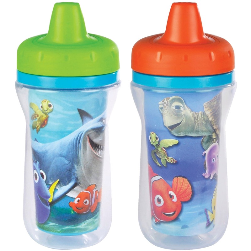 The First Years 9oz Insulated Sippy Cups, 2 PK – Finding Nemo