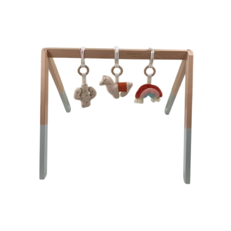 Toodly Playful Wooden Baby Play Gym