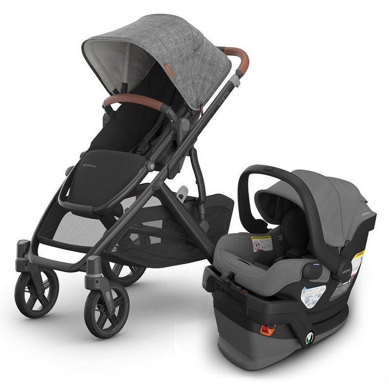 UPPAbaby Vista V3 + Mesa V3 Travel System Bundle – Greyson / Greyson