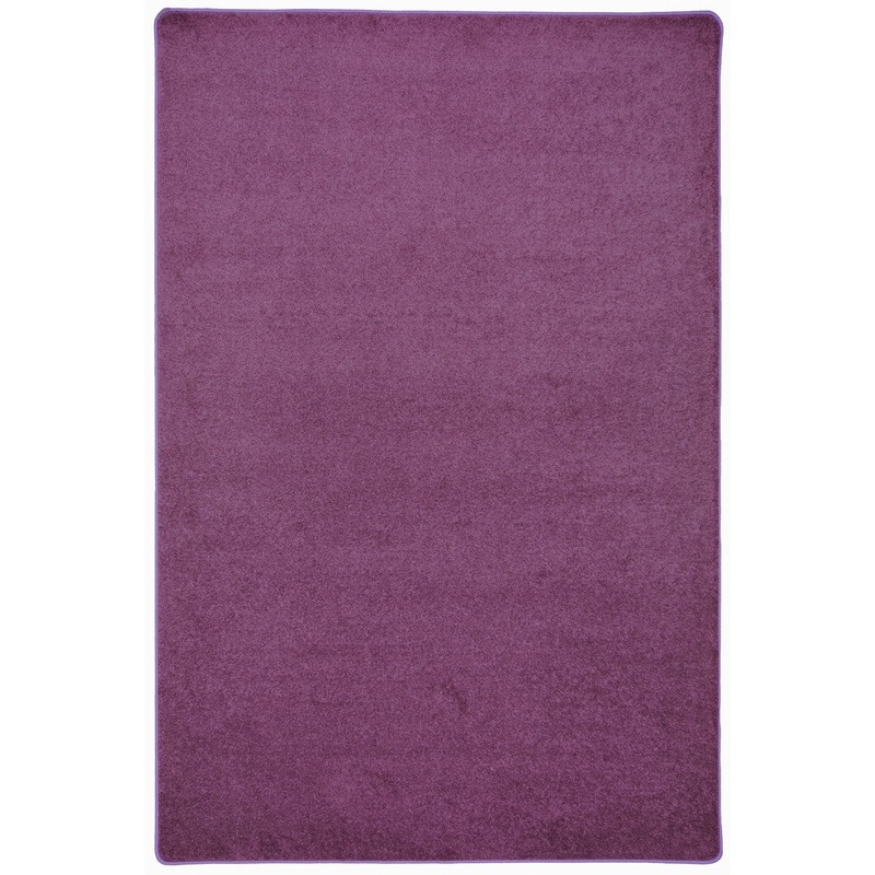 Endurance 12′ x 6′ area rug in color Purple