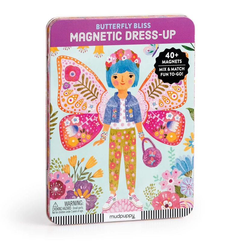 Mudpuppy Magnetic Dress-Up Butterfly Bliss